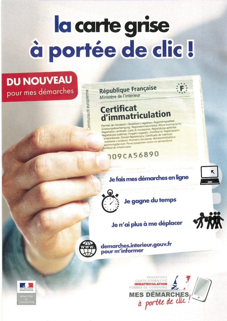 Carte grise - Démarches administratives 2021 (Arnaque aux faux sites administratifs)