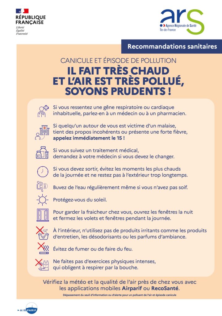 Recommandations Sanitaires