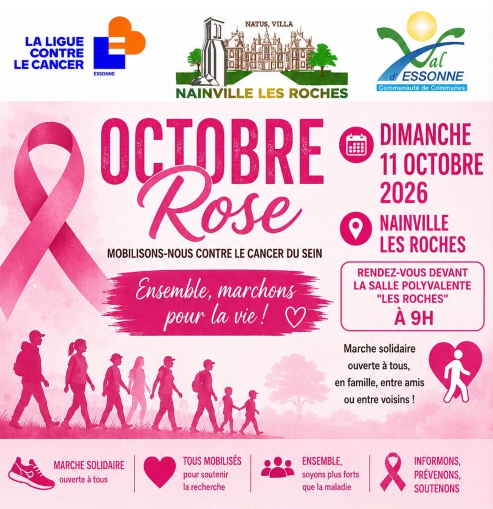 Octobre Rose | Dimanche 11 octobre à Nainville